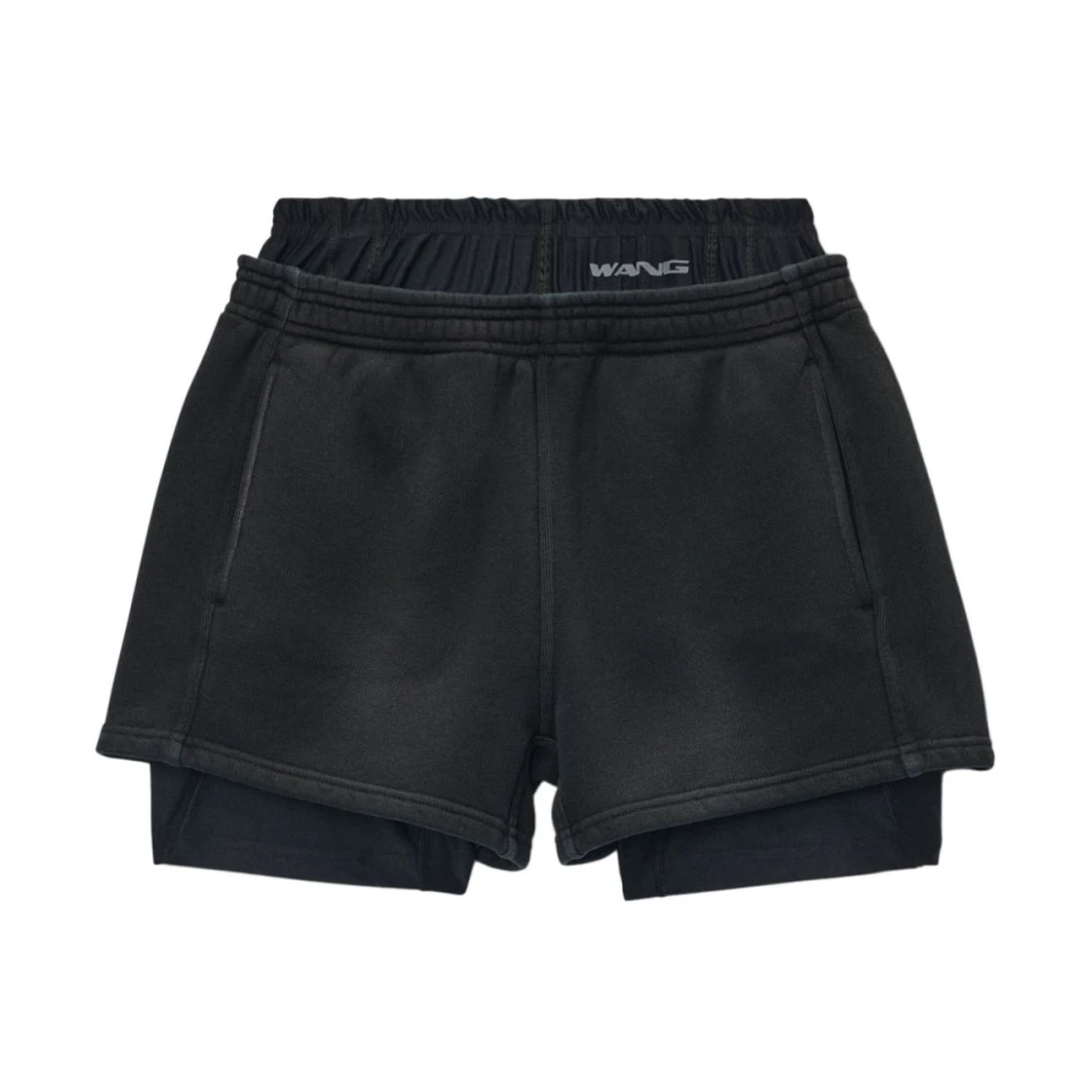 Alexander wang Grijze Shorts voor Stijlvolle Look Gray Dames