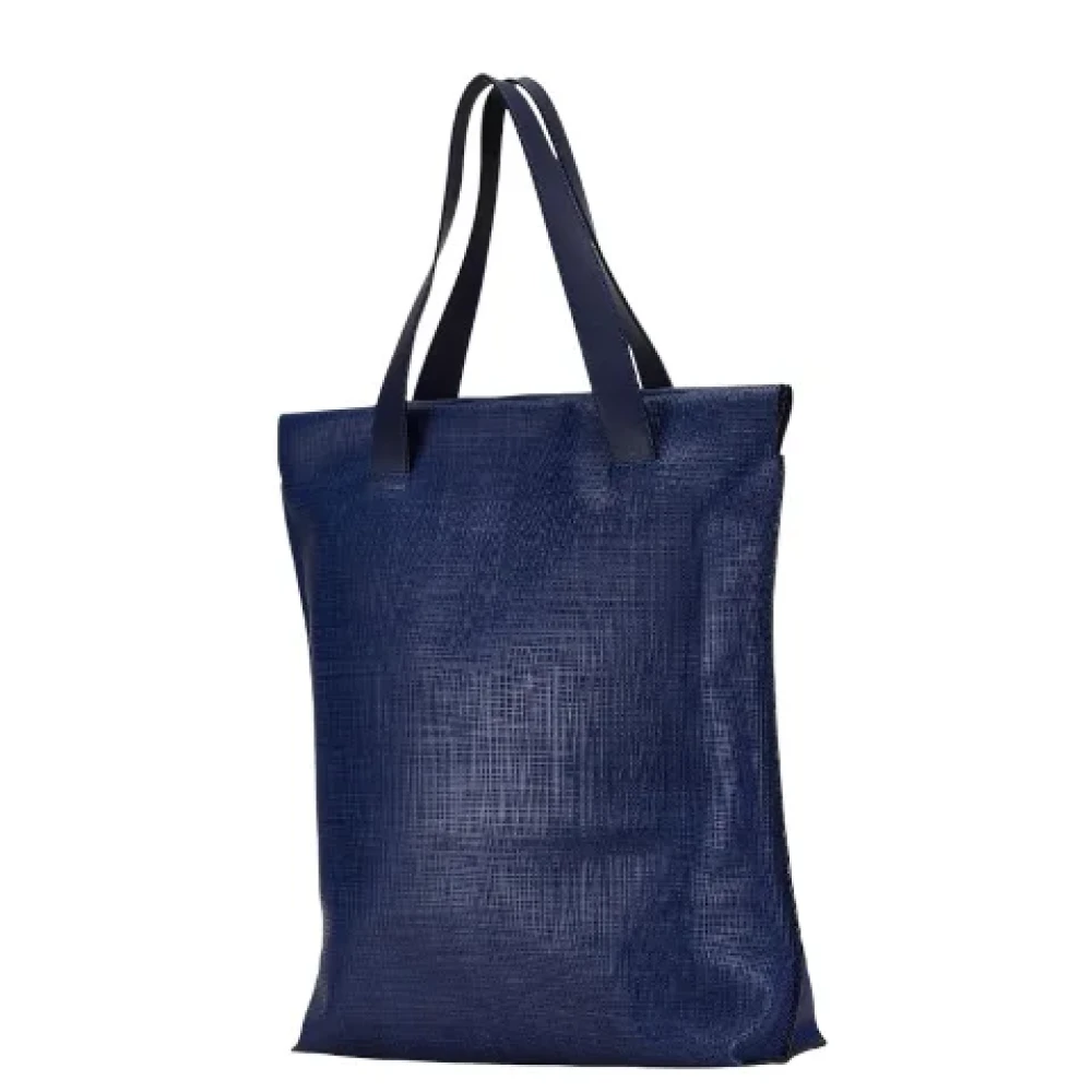 Loewe Pre-owned Leather handbags Blue Dames