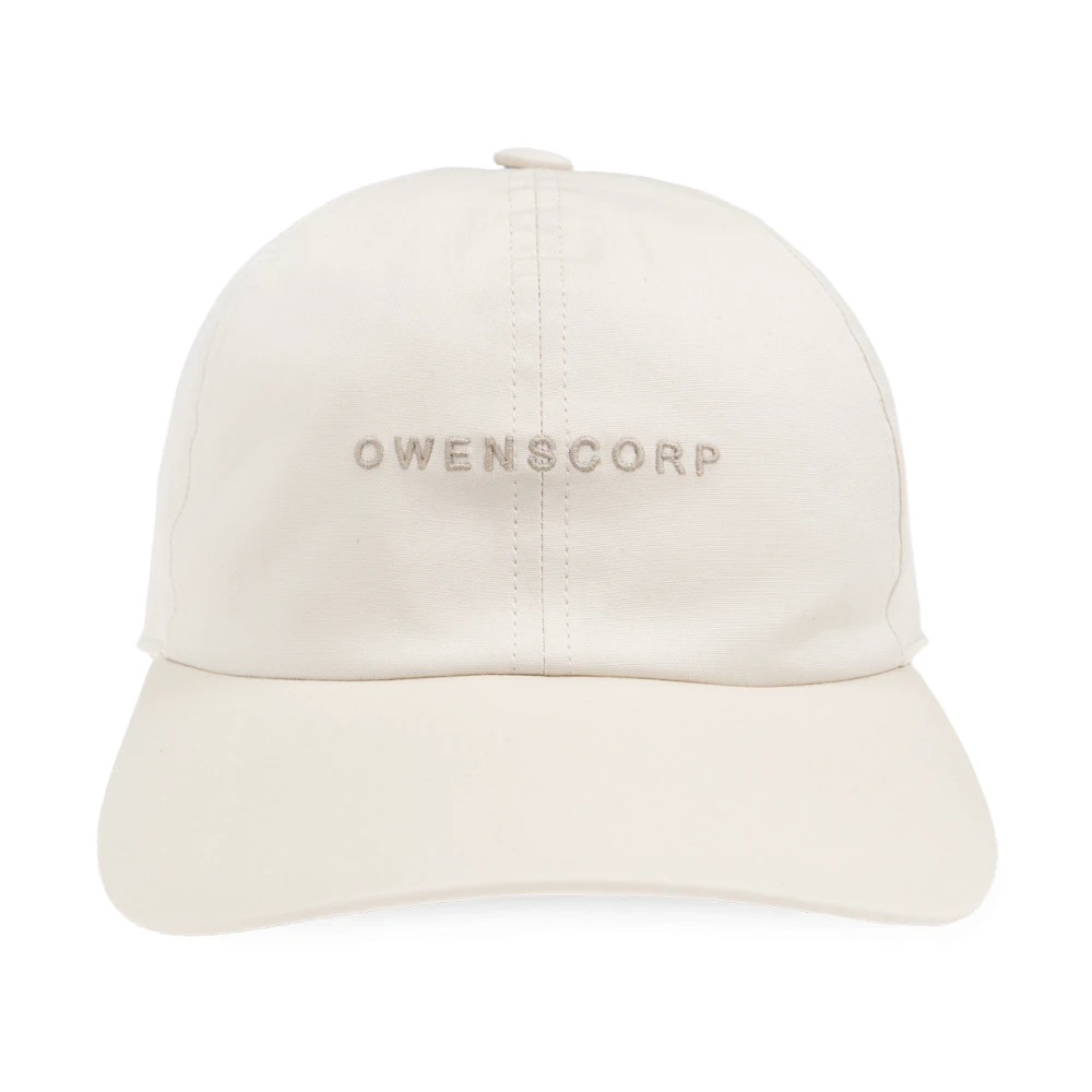 Rick Owens Baseballpet Beige Unisex