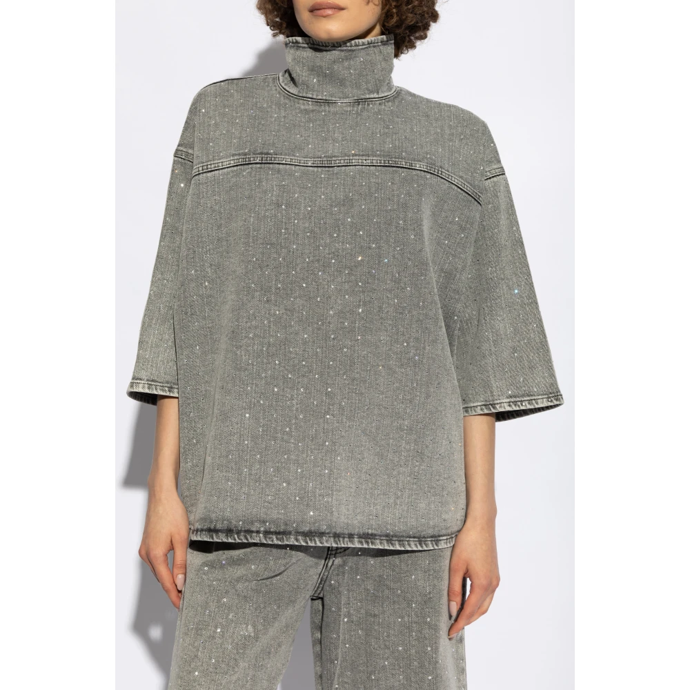 Fabiana Filippi Denim jas Gray Dames