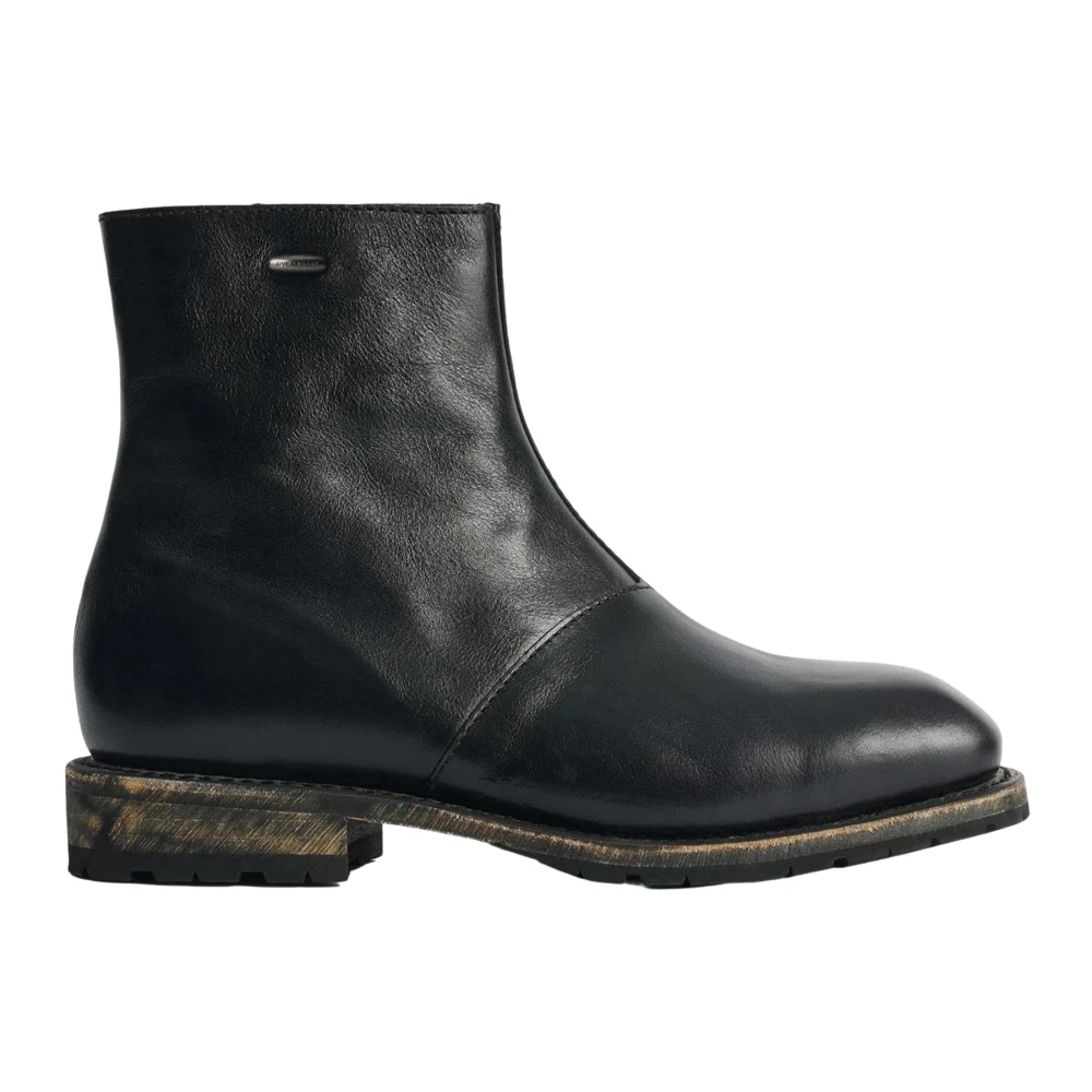 Our Legacy Engine Boot - Male - Ankle Boots - Black - 10 Uk - Shoes