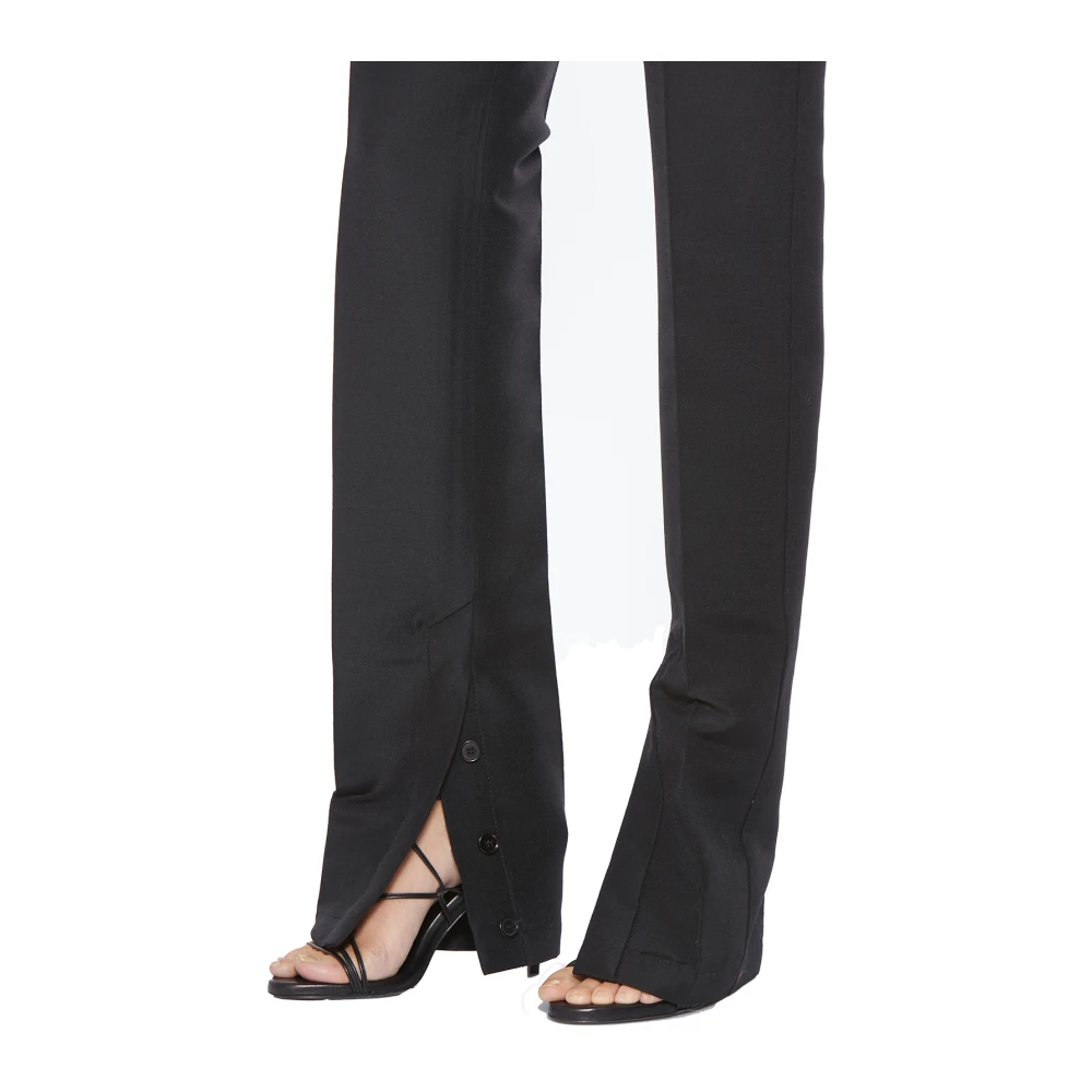 Capasa Milano Slim Fit Broek Black Dames