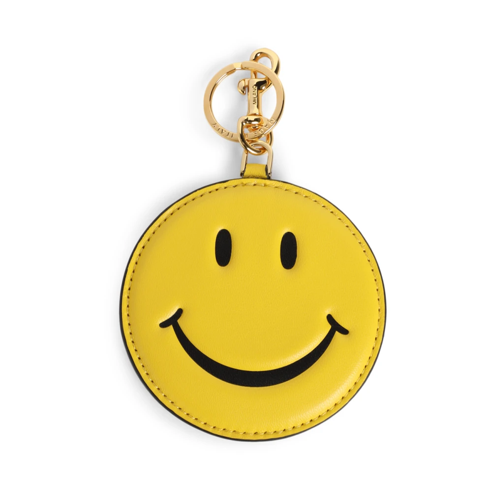 Moschino Levendige Gele & Oranje Clutch Tas Yellow Dames