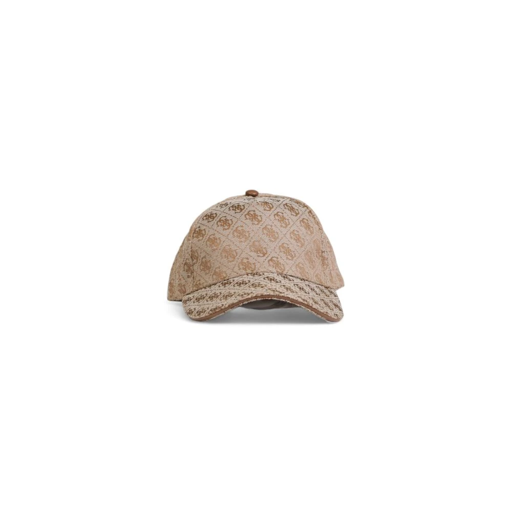 Guess Beige Polyethyleen Winterhoed Beige Dames
