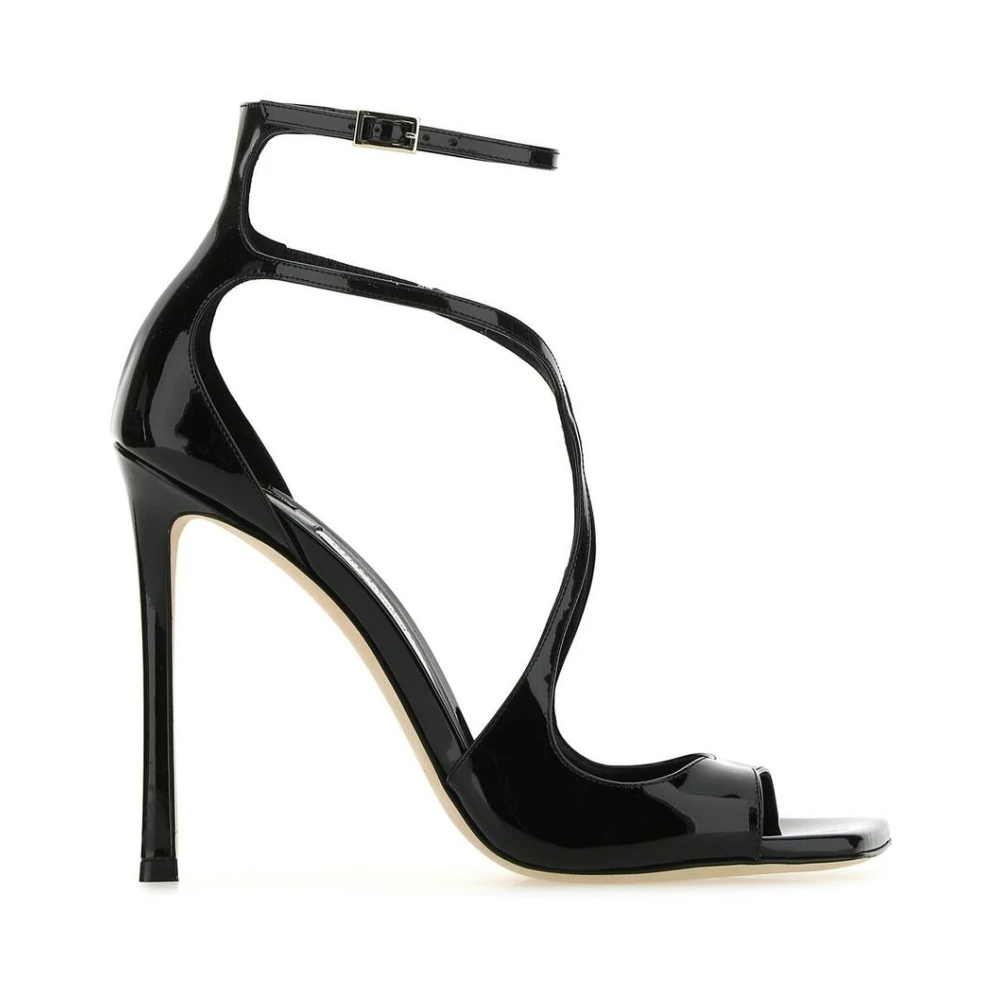 Jimmy Choo Women's Black Azia 95 Sandals