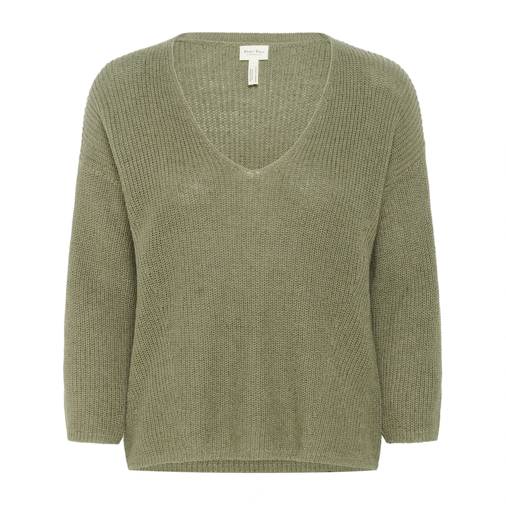 Knitwear > V-neck Knitwear - - Part Two - Modalova