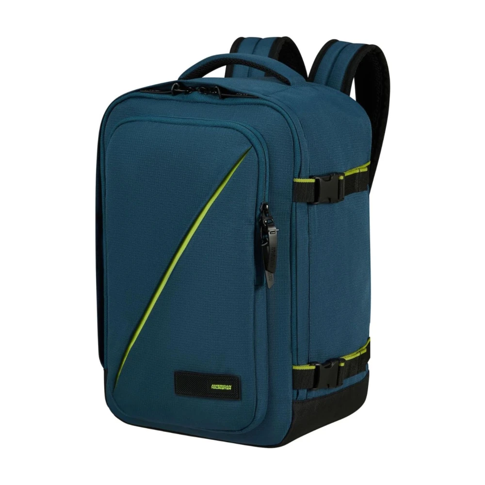 American Tourister Backpacks Blue Unisex