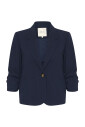 navy-blazer-with-3-4-sleeves-and-v-neck