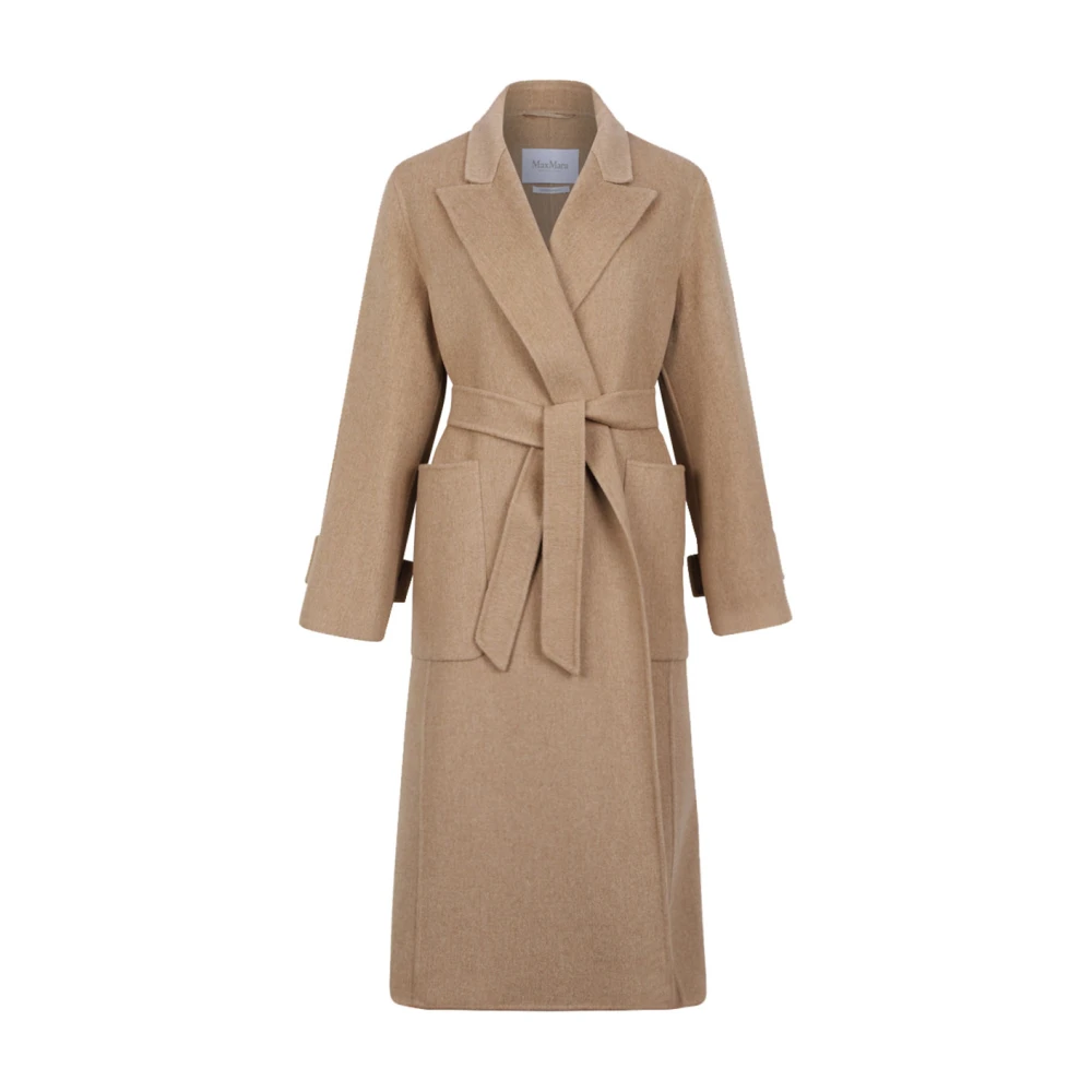 Max Mara Women's Brown Belted Coats, Xs, Ribelle Coat
