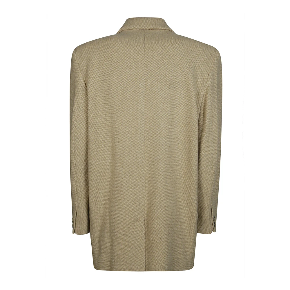 Isabel Marant Étoile Wollen enkellange jas Beige Dames