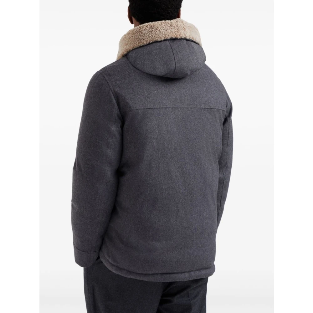 BRUNELLO CUCINELLI Stijlvolle Herenjas Blue Heren