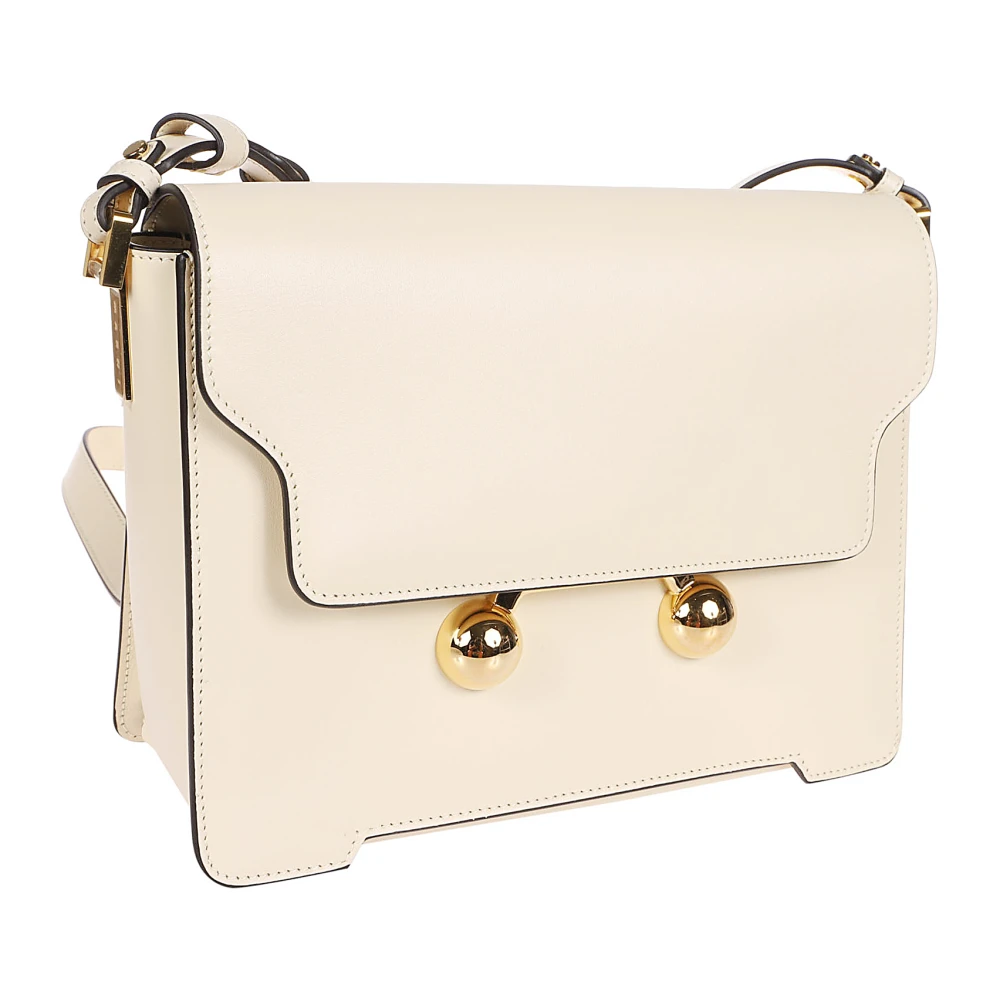 Marni Stijlvolle Middelgrote Tas White Dames