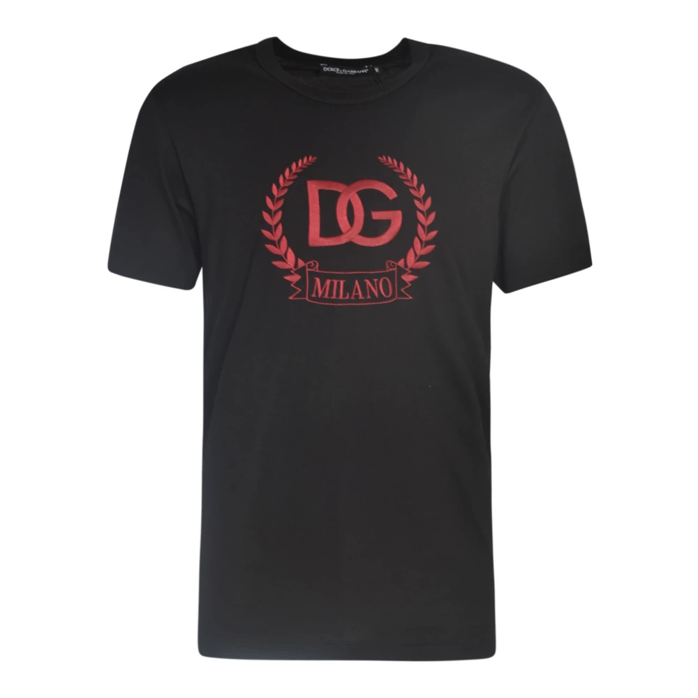Dolce & Gabbana Svart A T-Shirts Och Polos