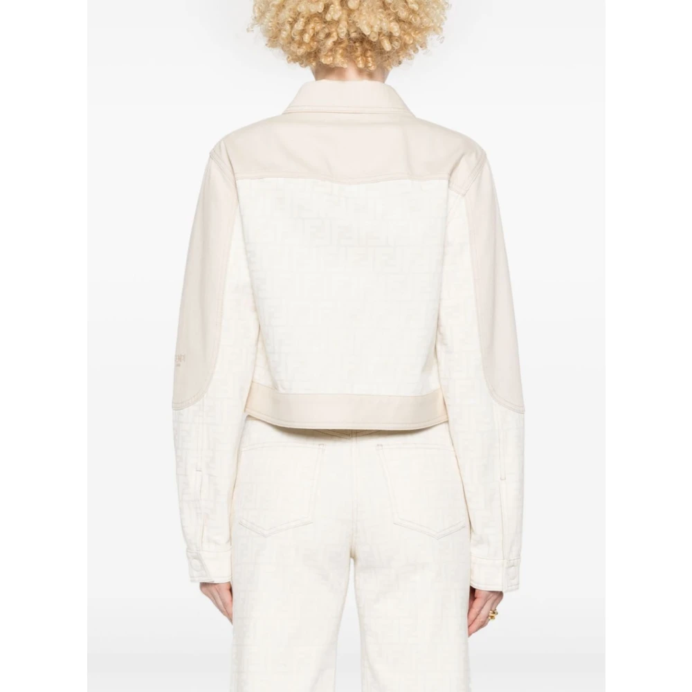 Fendi Off-White Denim Jack White Dames