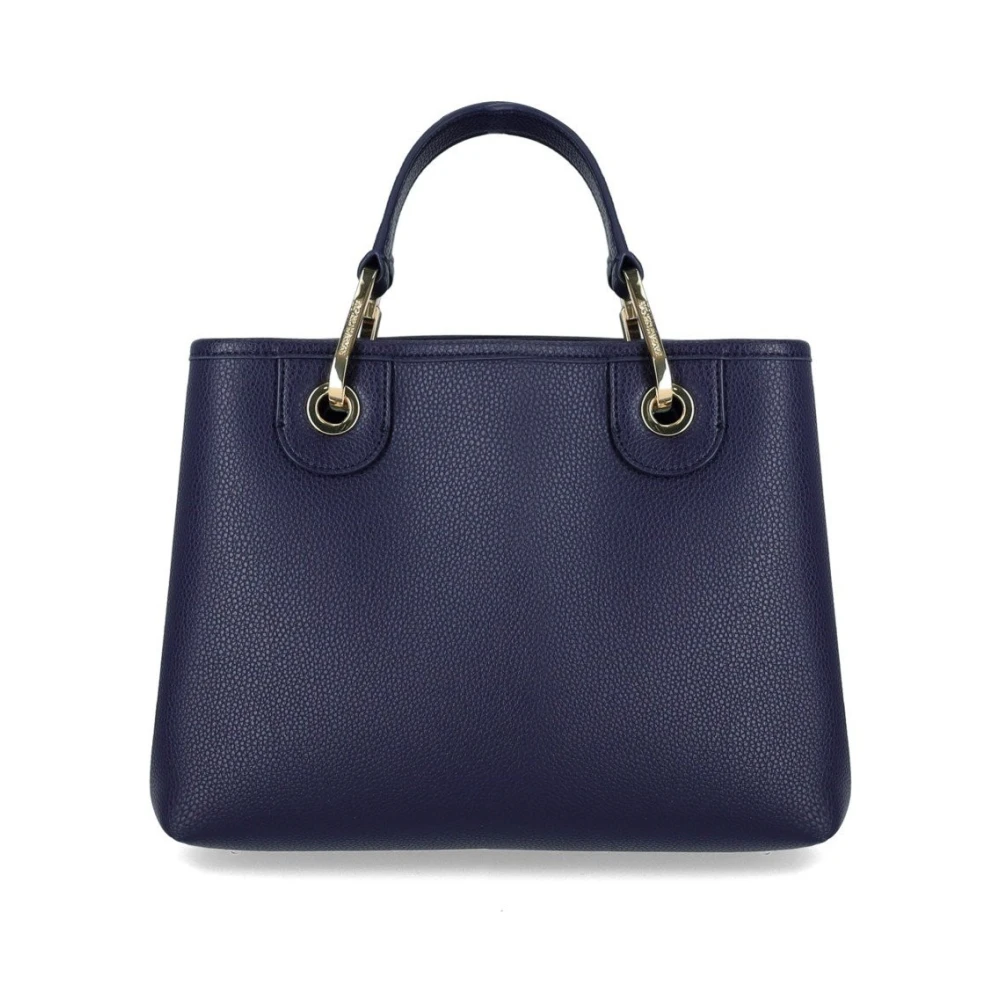 Emporio Armani Blauwe MyEA Kleine Winkelmand Blue Dames
