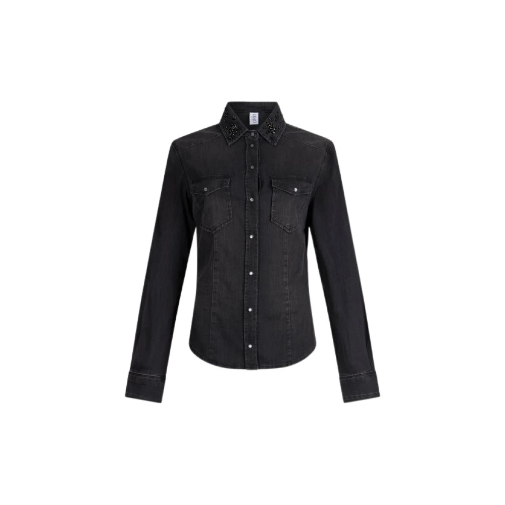 Liu Jo Donna Nero Camicette S, New,