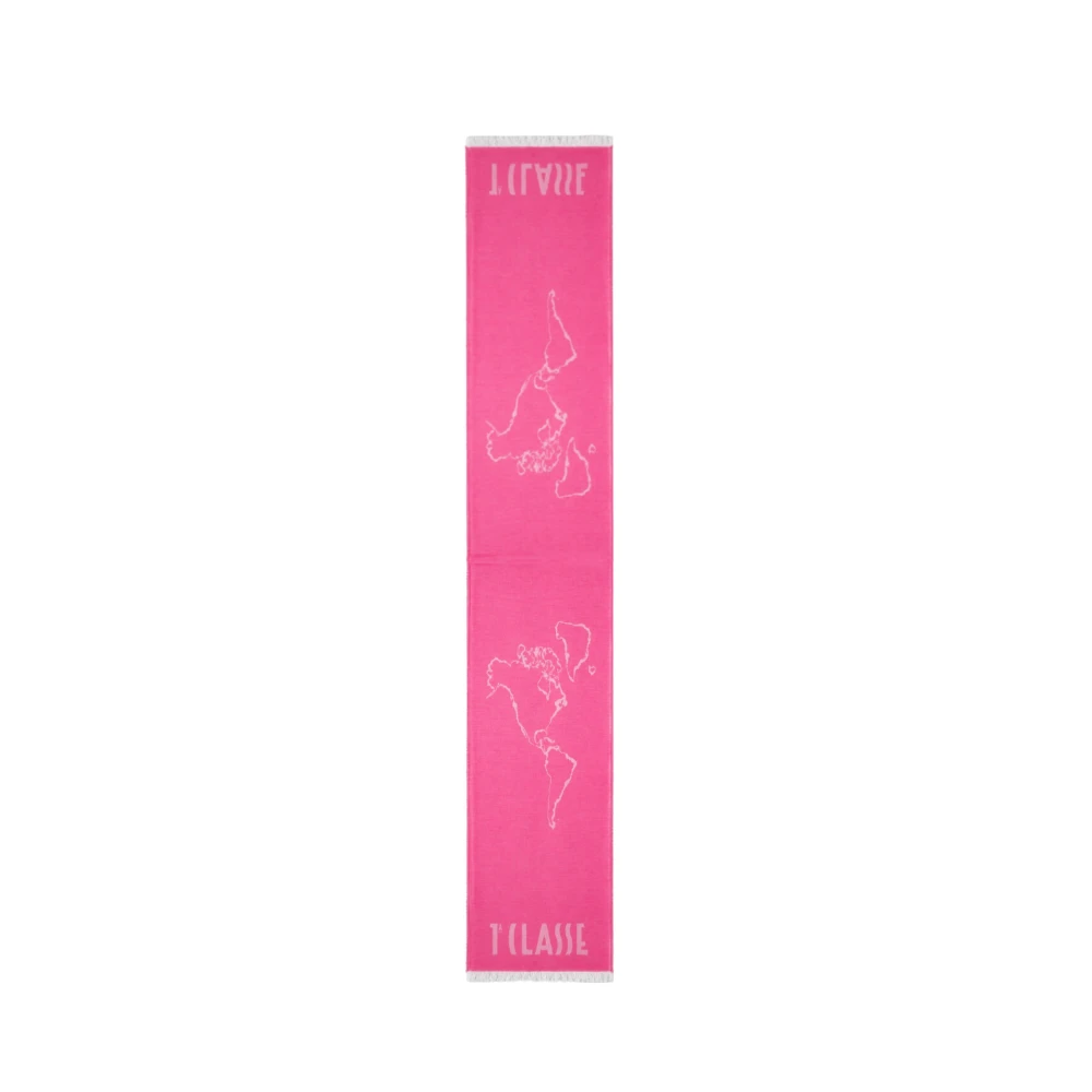Alviero Martini 1A Classe Vrouw Roze Accessoires Dames, One Size, Winter Scarves