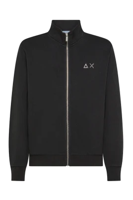Zip Cotton Sweater