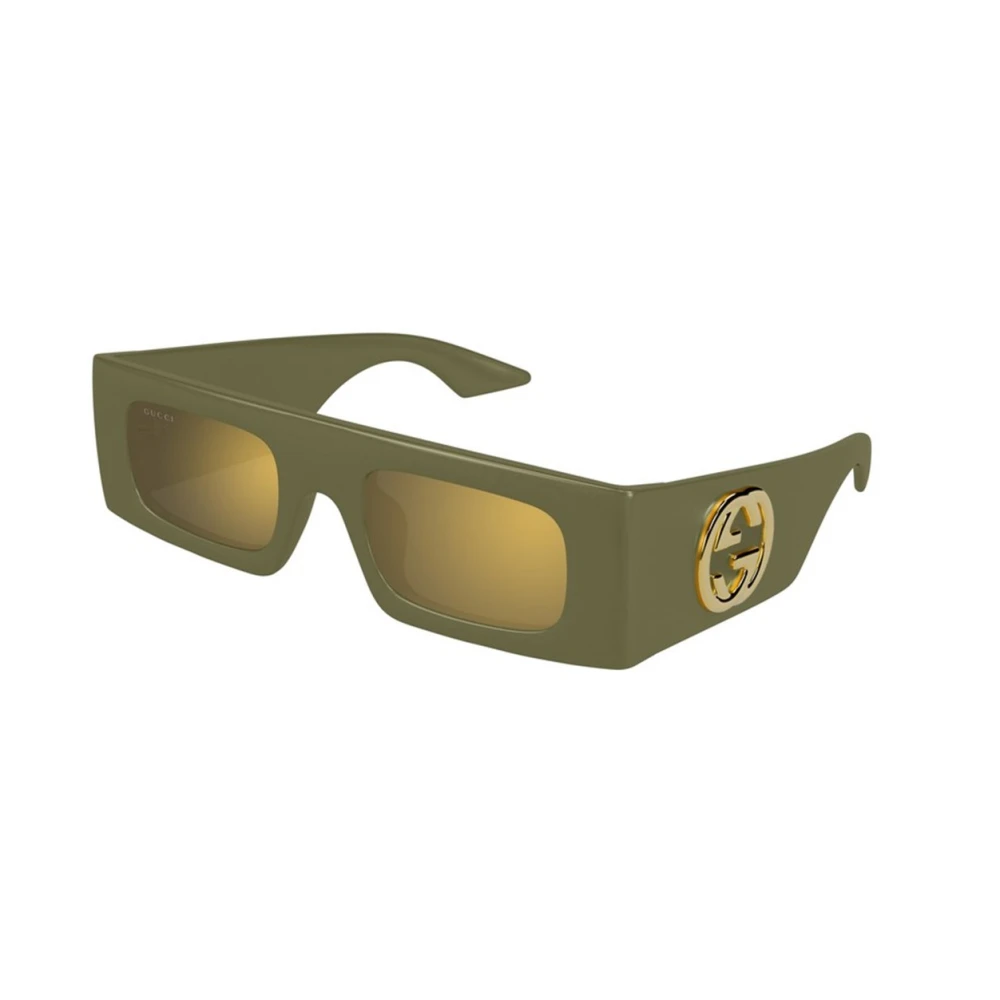 Gucci Green Sunglasses, Unisex, 49 Mm, Authentic Stylish Glasses With Premium Quality