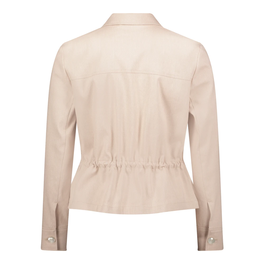 Betty & Co Casual jas met zakken Beige Dames