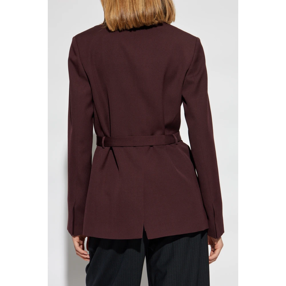 Lanvin Wollen jas Purple Dames