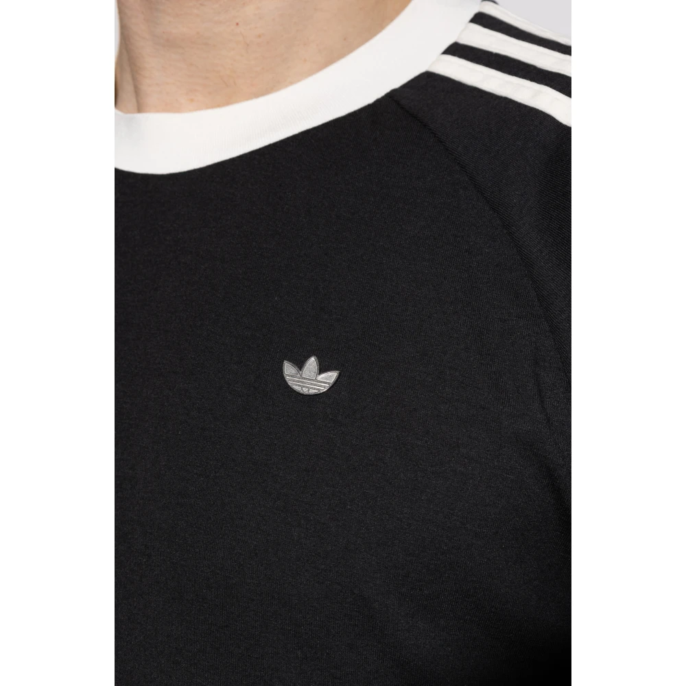 adidas Originals T-shirt met logo Black Heren