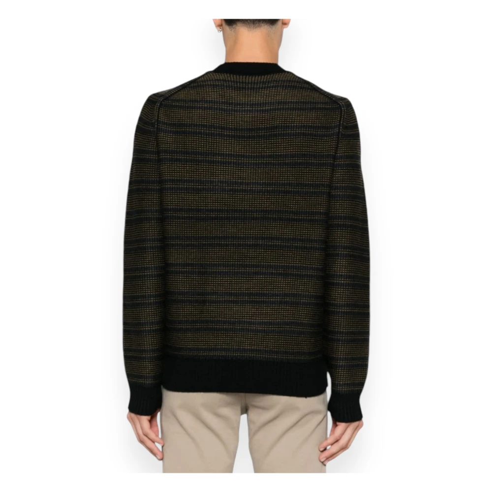 Hugo Boss Stijlvolle Truien voor Moderne Mode Black Heren