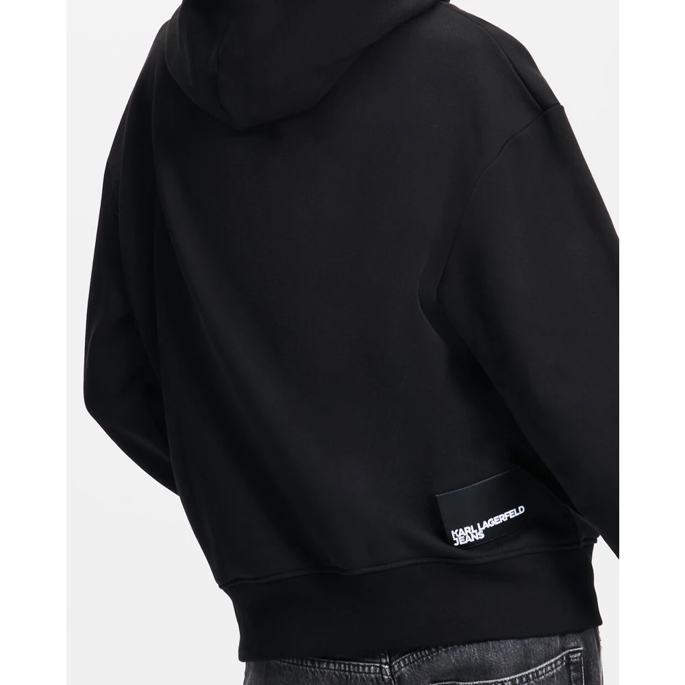 Karl Lagerfeld Truien Zwart Black Heren