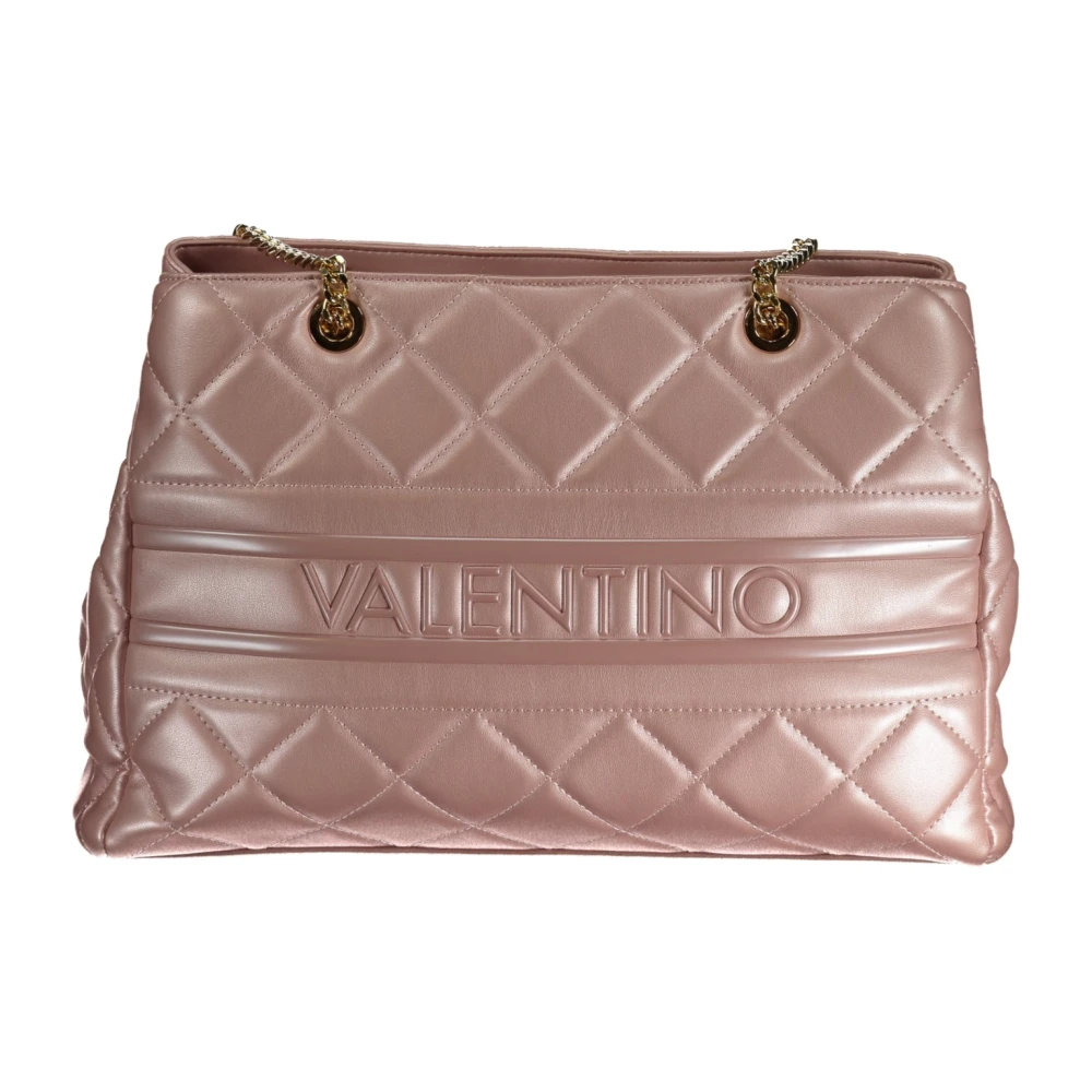 Valentino by Mario Valentino Roze Schoudertas met Kettingband Pink Dames