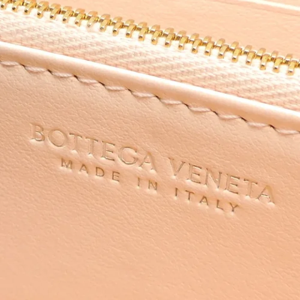 Bottega Veneta Vintage Pre-owned Leather wallets Pink Dames