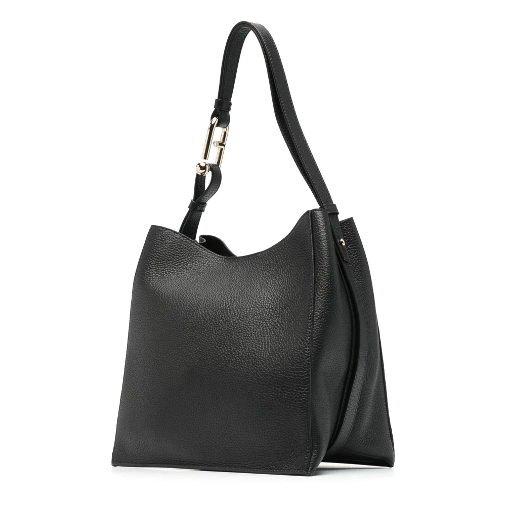 Furla Nuvola Bucket Tas Black Dames