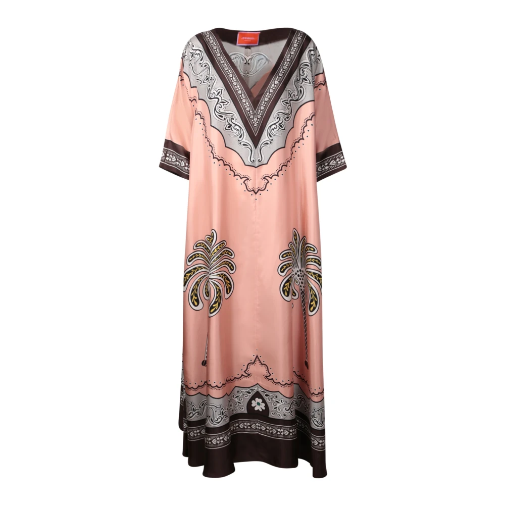 La Doublej Multicolor Muumuu Dress - Female - Maxi Dresses - Xs - Dresses