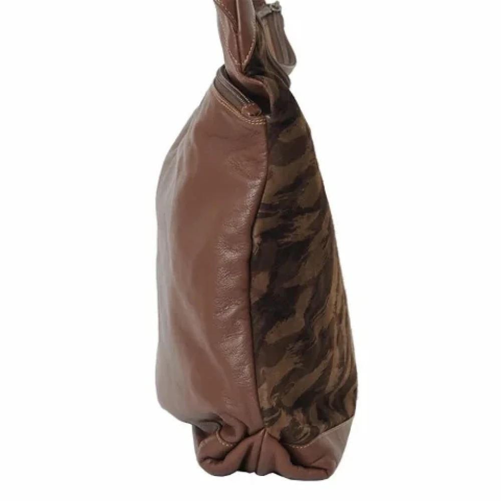 Gucci Vintage Pre-owned Suede gucci-bags Brown Dames