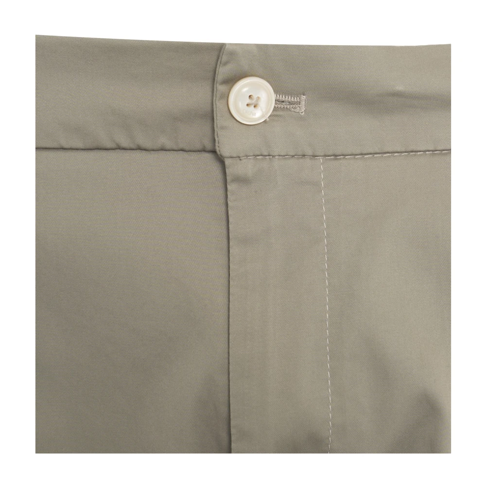 Cruna Grijze Tapered Fit Broek Mitte Stijl Gray Heren