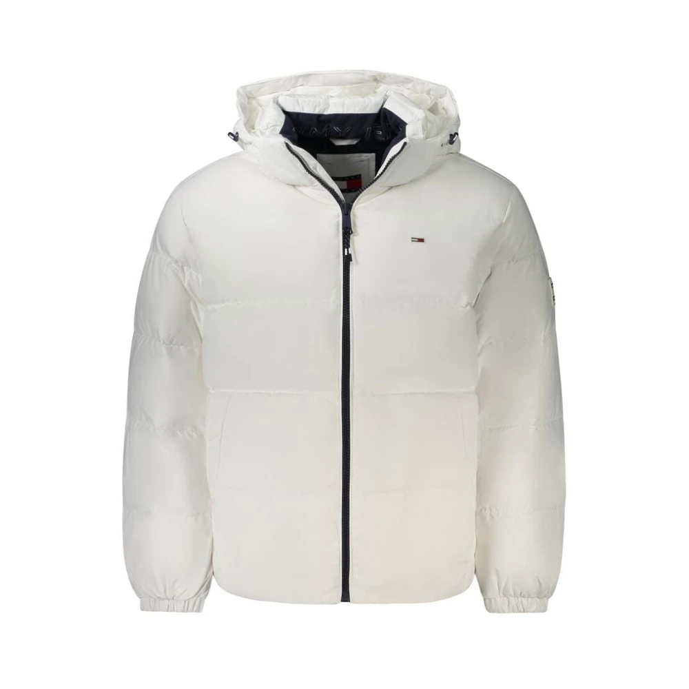 Tommy Hilfiger Witte Polyester Jas White Heren