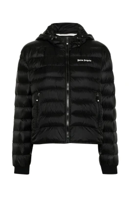 Hooded Full-zip Down Jacket