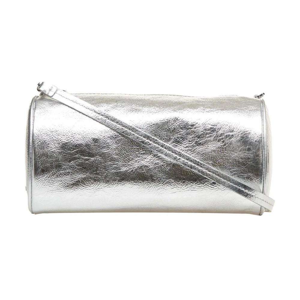 Orciani Zilveren Schoudertas Chic Stijl Gray Dames