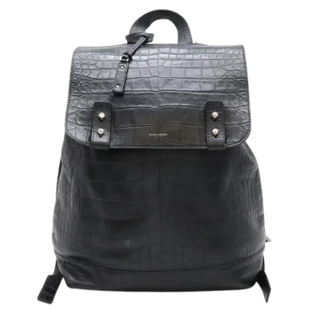 Pre-owned > Pre-owned Bags > Pre-owned Backpacks - - Yves Saint Laurent Vintage - Modalova