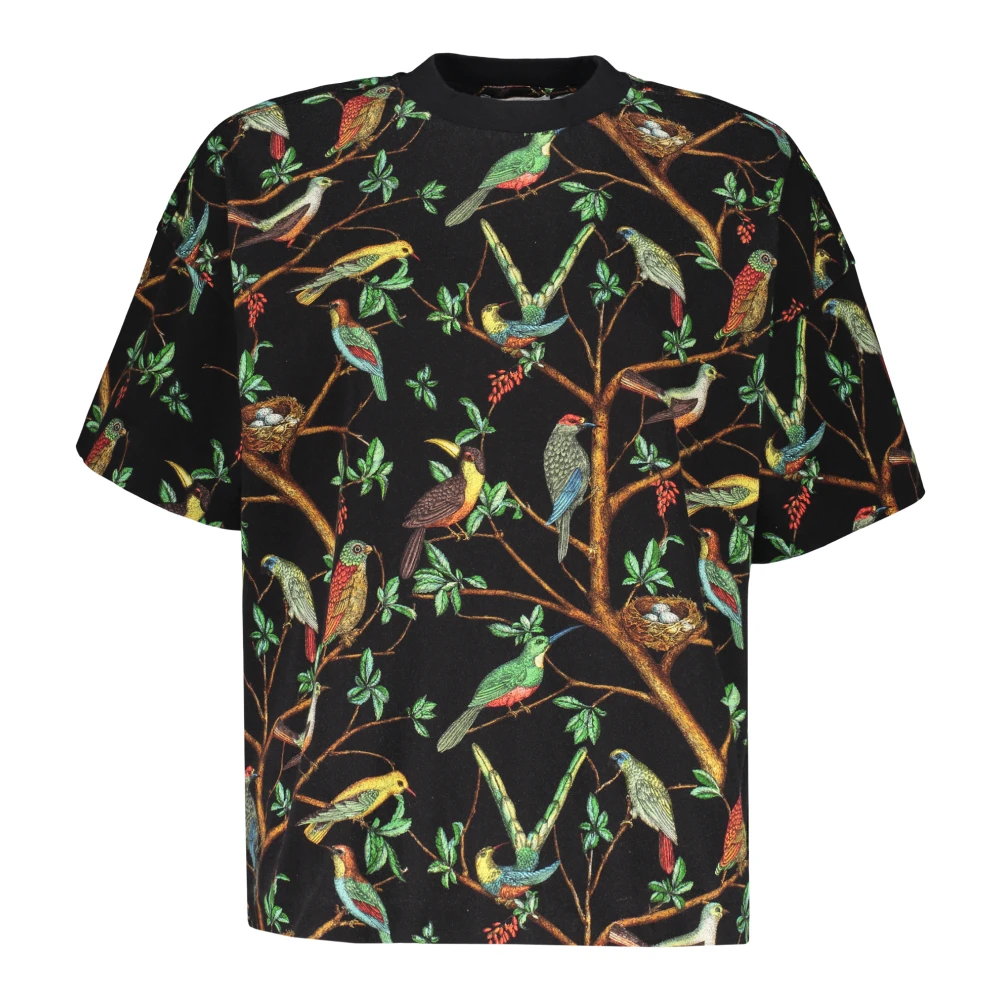 Kenzo Tryckt bomull T-shirt Multicolor, Dam