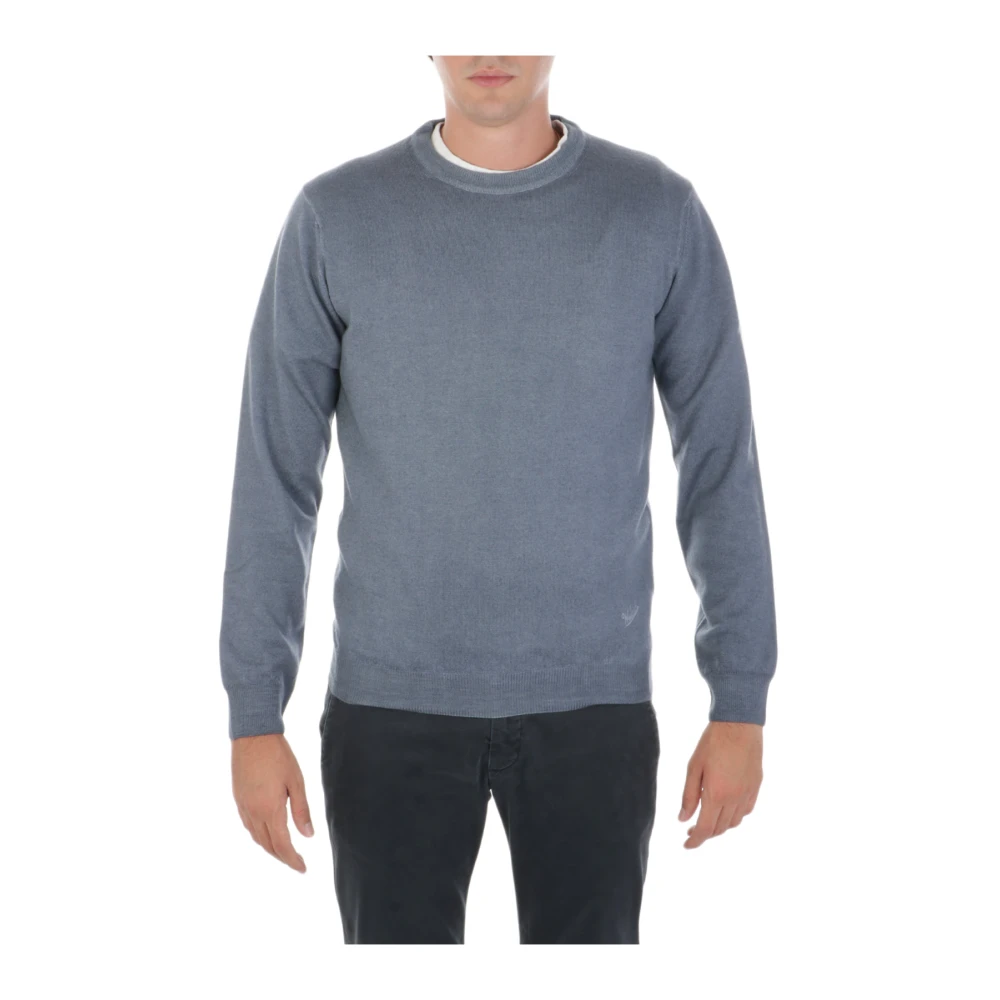 Woolrich Gebreide Trui Gray Heren