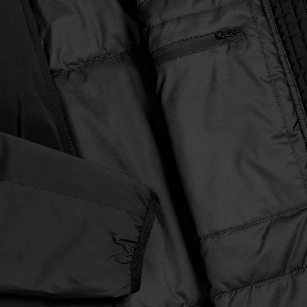 Colmar Zwarte Herfstjas met Rits Capuchon Black Heren