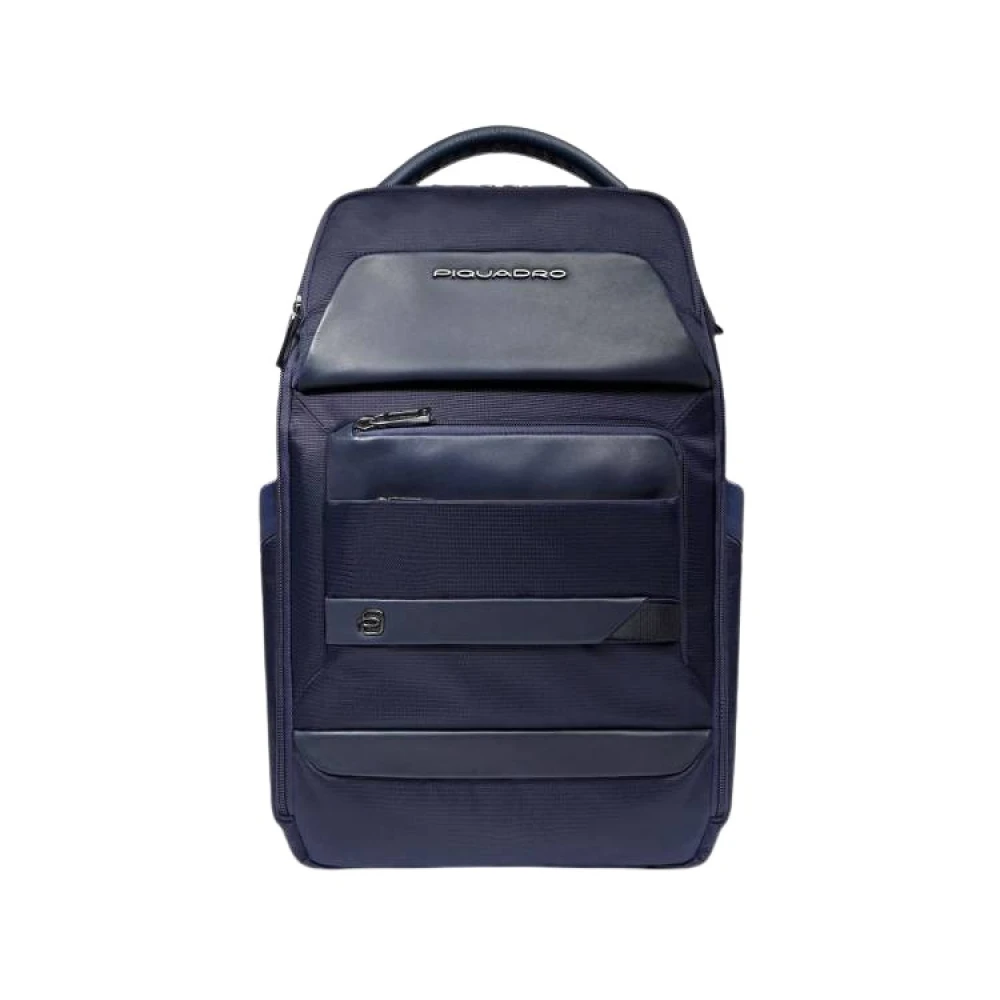 Piquadro Stijlvolle Zaini Rugzak Blue Heren