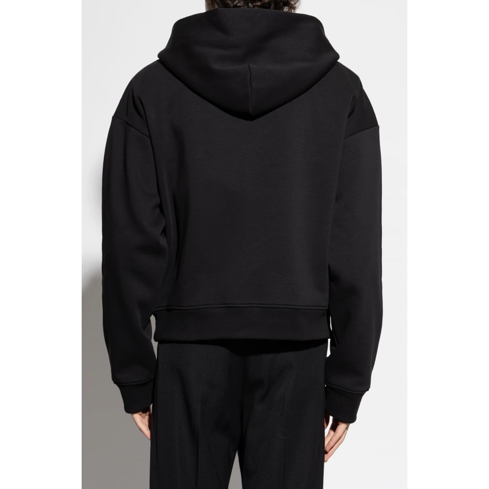 Dsquared2 Sweatshirt met kristallen Black Heren