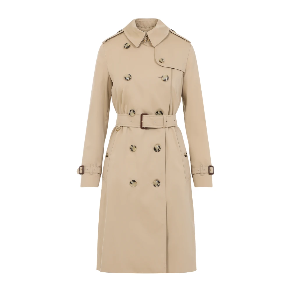 Burberry Honing Kensington Trench Coat Beige Dames