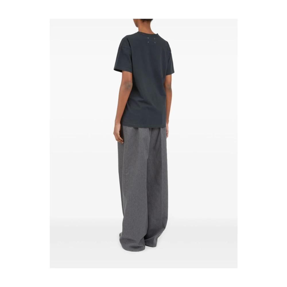 Maison Margiela Stijlvol T-shirt Black Dames