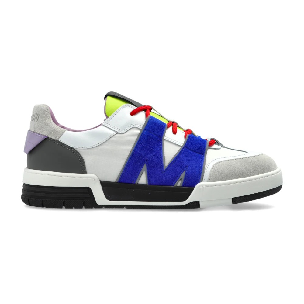 Moschino Logo Sneakers Heren Schoenen Veelkleurig Multicolor