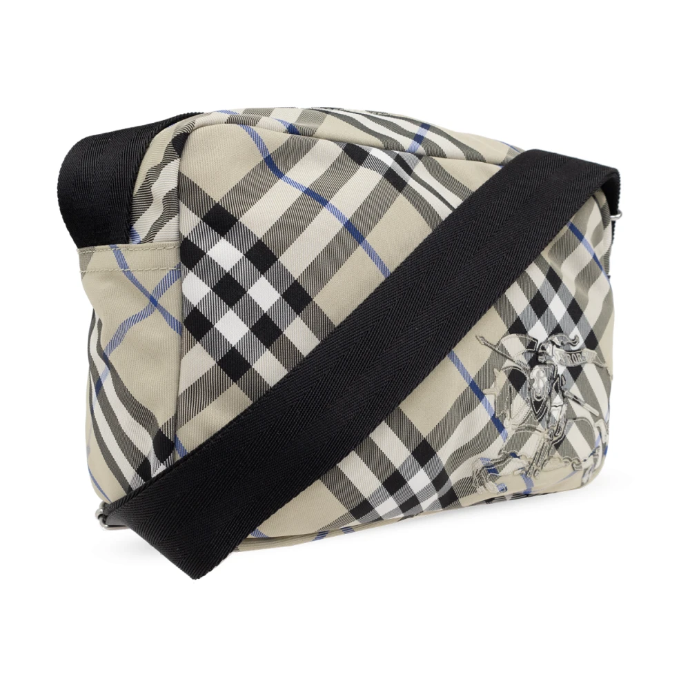 Burberry Essentiële Schoudertas Gray Heren
