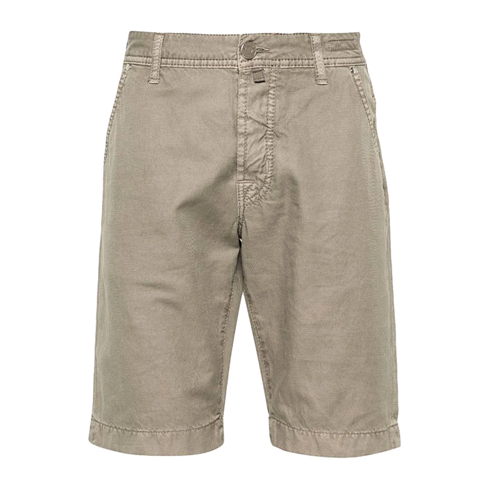 Jacob Cohën Stijlvolle Bermuda Shorts voor Mannen Beige Heren