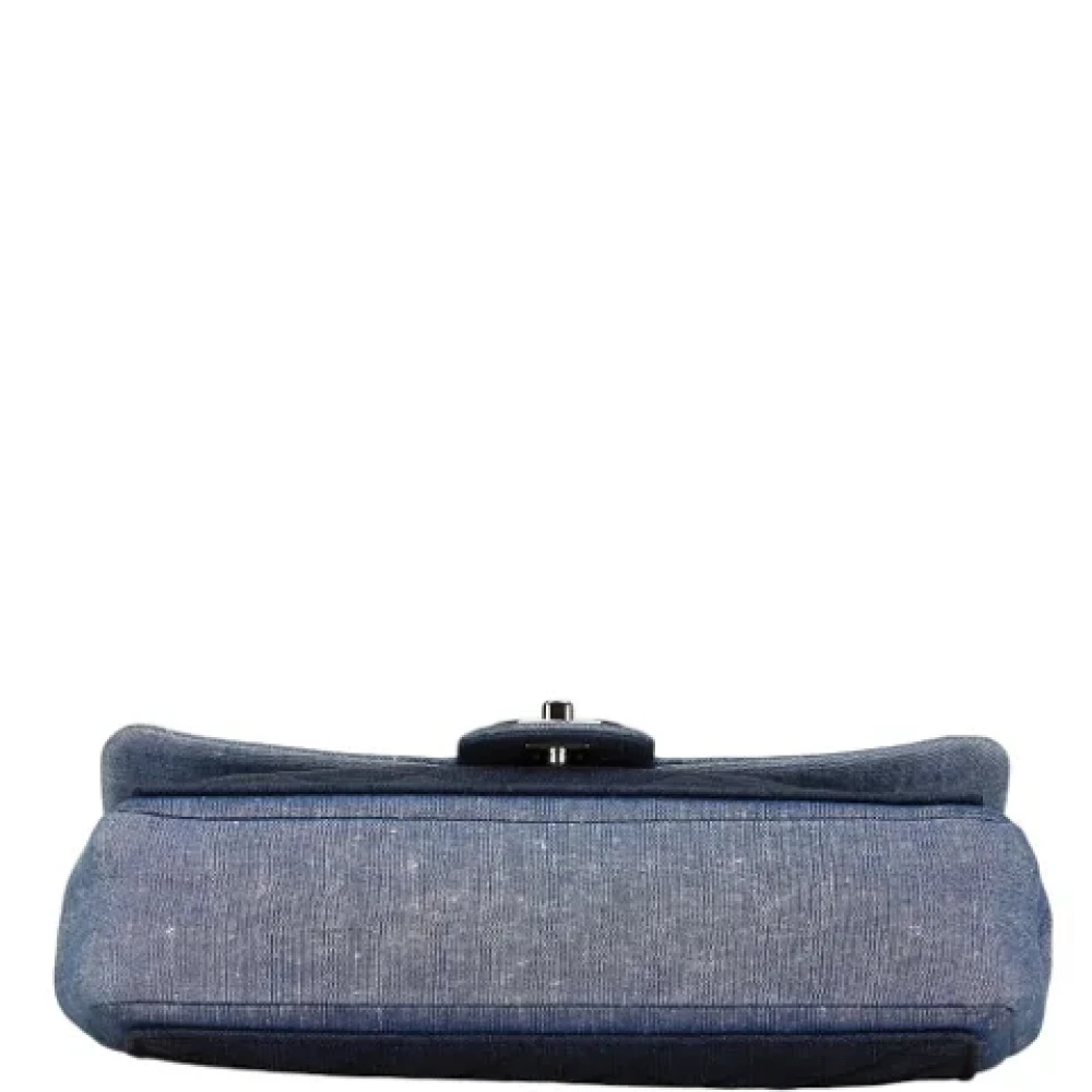 Chanel Vintage Pre-owned Denim chanel-bags Blue Dames