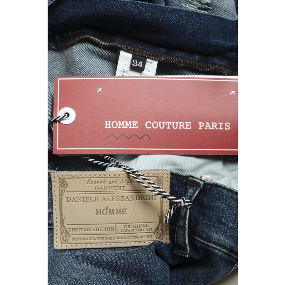 Daniele Alessandrini Jeans Blue Heren